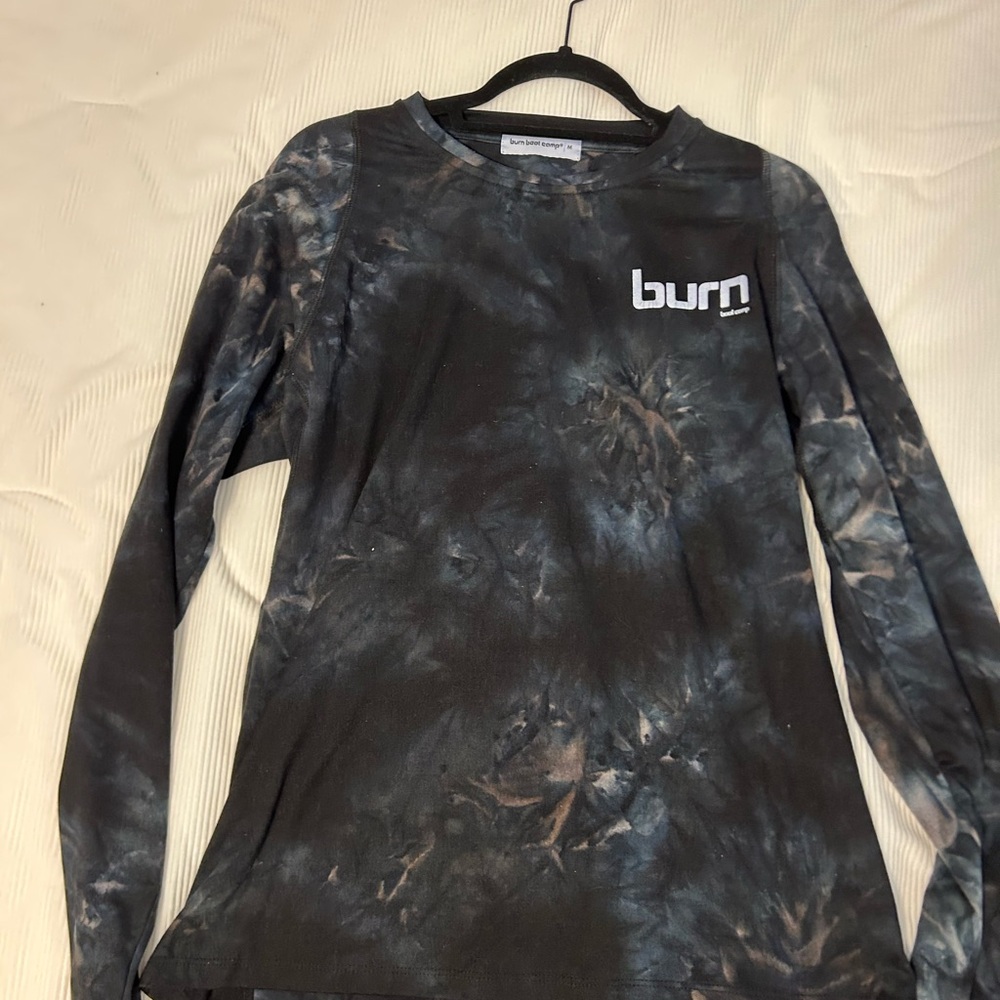 Burn Boot Camp Tie-Dye Long Sleeve Shirt